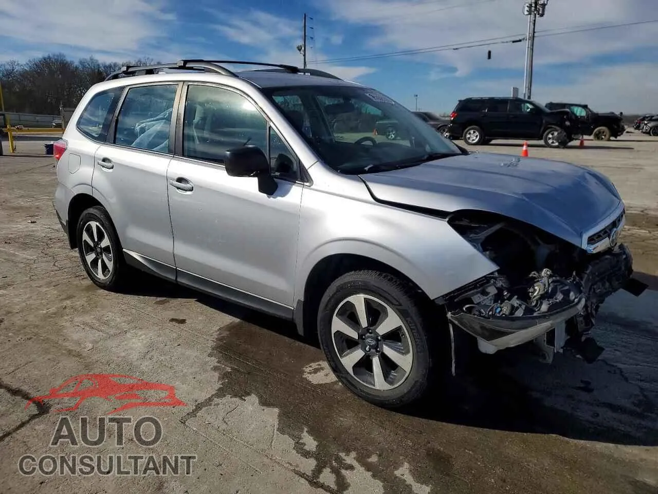 2018 SUBARU FORESTER Damaged VIN JF2SJABC5JH490569 – dashboard
