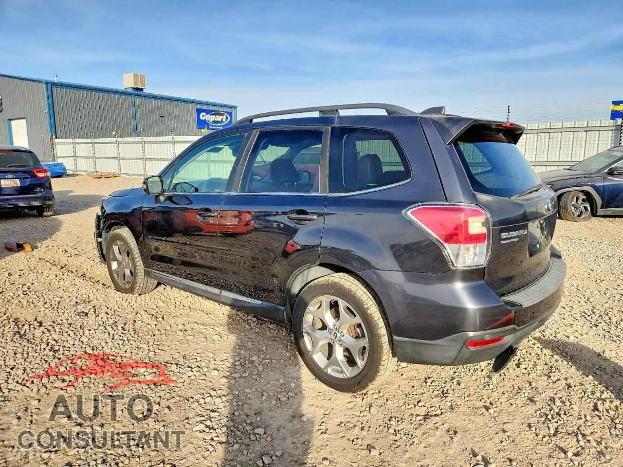 2017 SUBARU FORESTER Damaged VIN JF2SJAWC0HH577543 – rear exterior