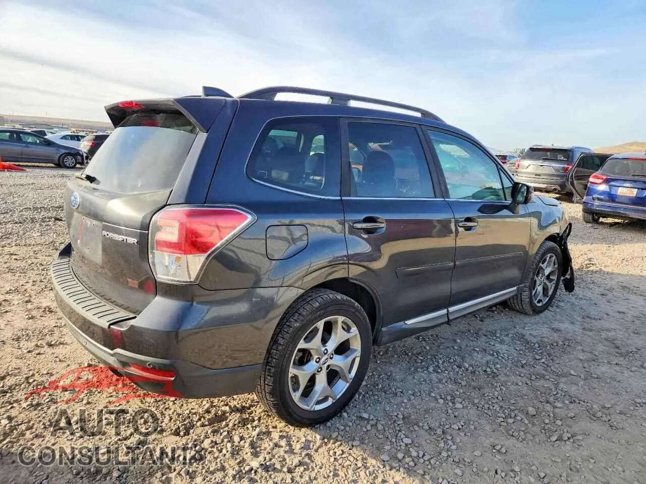 2017 SUBARU FORESTER Damaged VIN JF2SJAWC0HH577543 – side profile