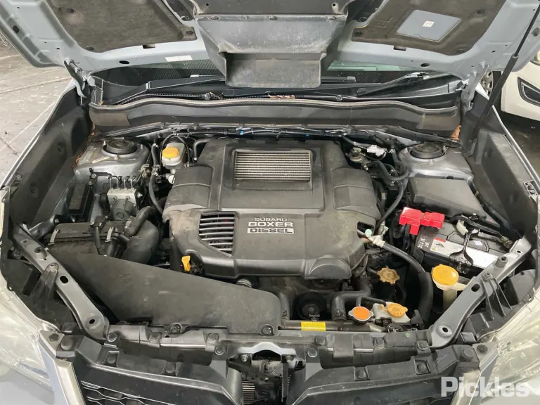 2014 Subaru Forester Damaged VIN JF2SJDKZ3EG030521 – rear exterior