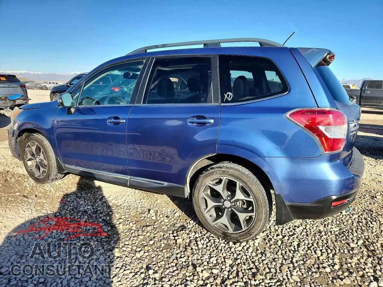 2015 SUBARU FORESTER Damaged VIN JF2SJGUC6FH401082 – rear exterior