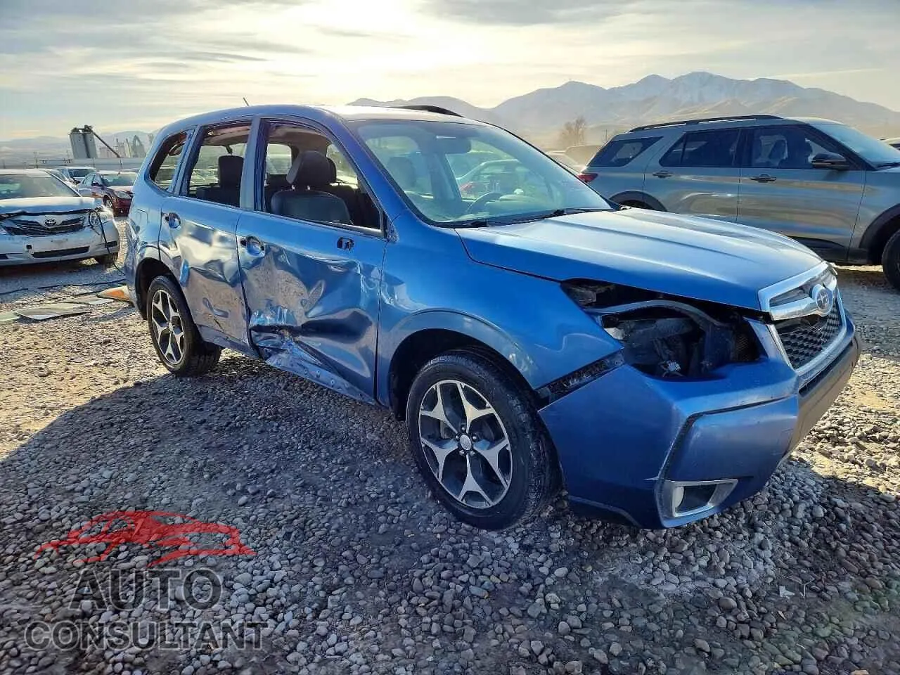 2015 SUBARU FORESTER Damaged VIN JF2SJGUC6FH401082 – dashboard
