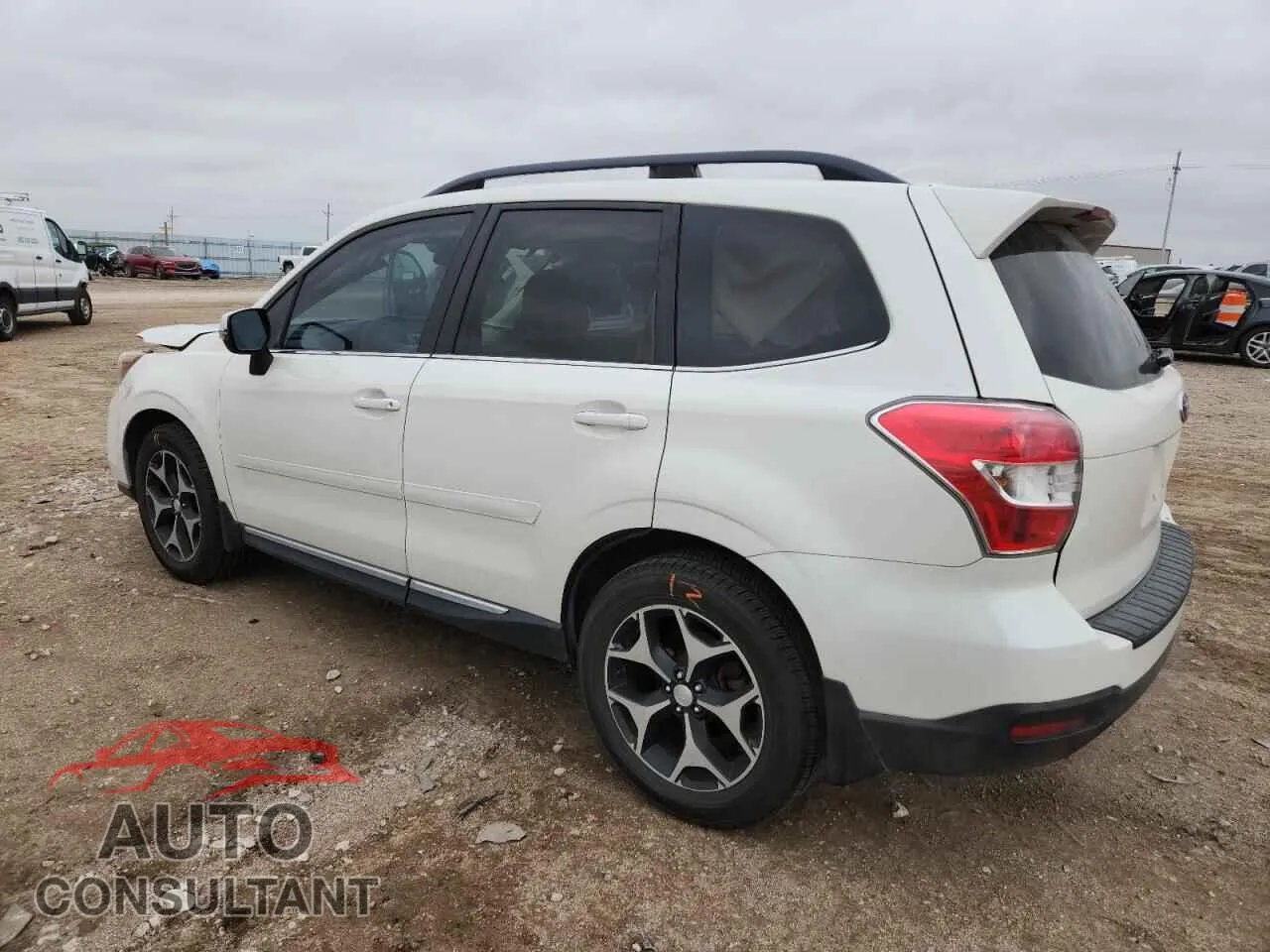 2016 SUBARU FORESTER Damaged VIN JF2SJGXC0GH405495 – rear exterior