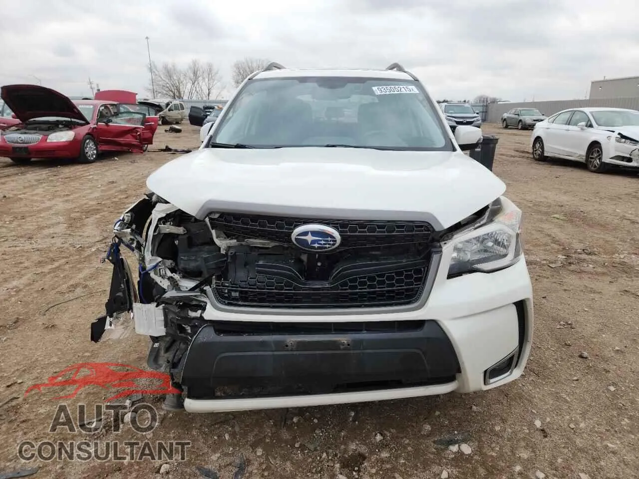 2016 SUBARU FORESTER Damaged VIN JF2SJGXC0GH405495 – interior seats