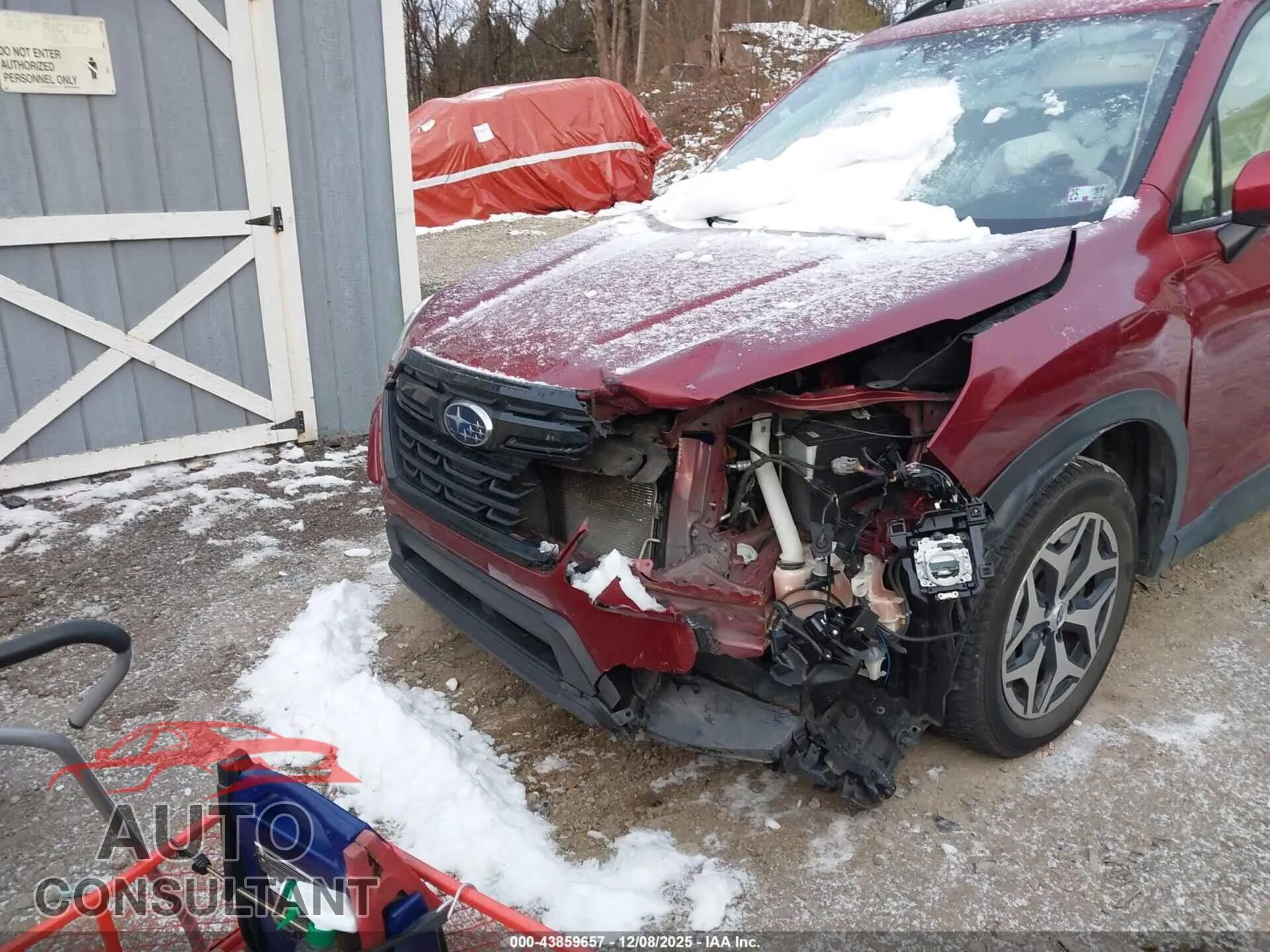 2023 SUBARU FORESTER Damaged VIN JF2SKAEC9PH514082 – engine bay 2023 SUBARU FORESTER Damaged VIN JF2SKAEC9PH514082 – engine bay