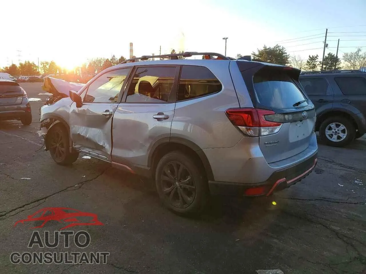 2024 SUBARU FORESTER Damaged VIN JF2SKAGC7RH463567 – rear exterior