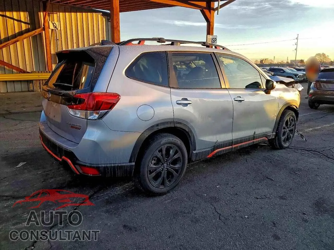 2024 SUBARU FORESTER Damaged VIN JF2SKAGC7RH463567 – side profile