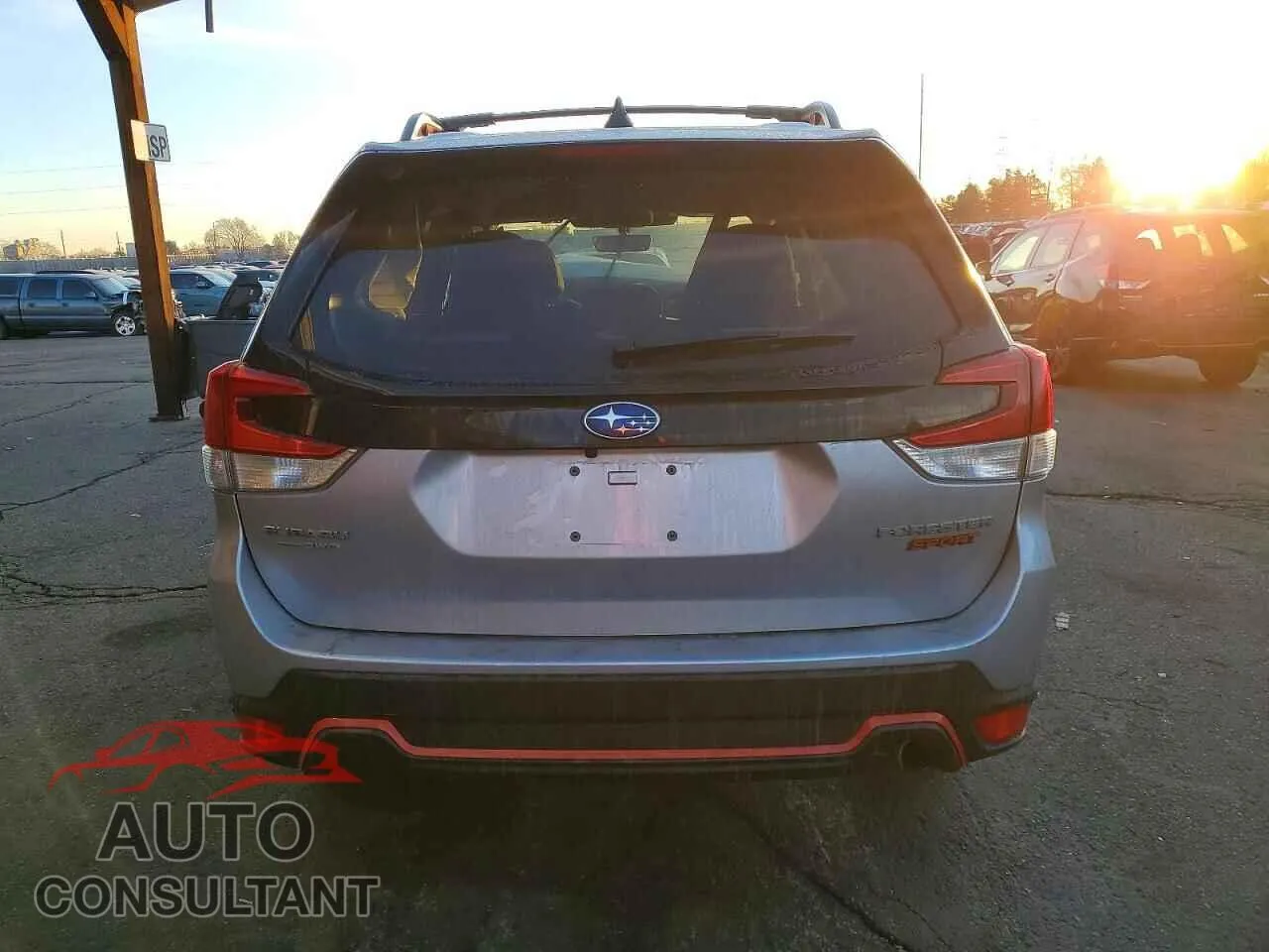 2024 SUBARU FORESTER Damaged VIN JF2SKAGC7RH463567 – engine bay