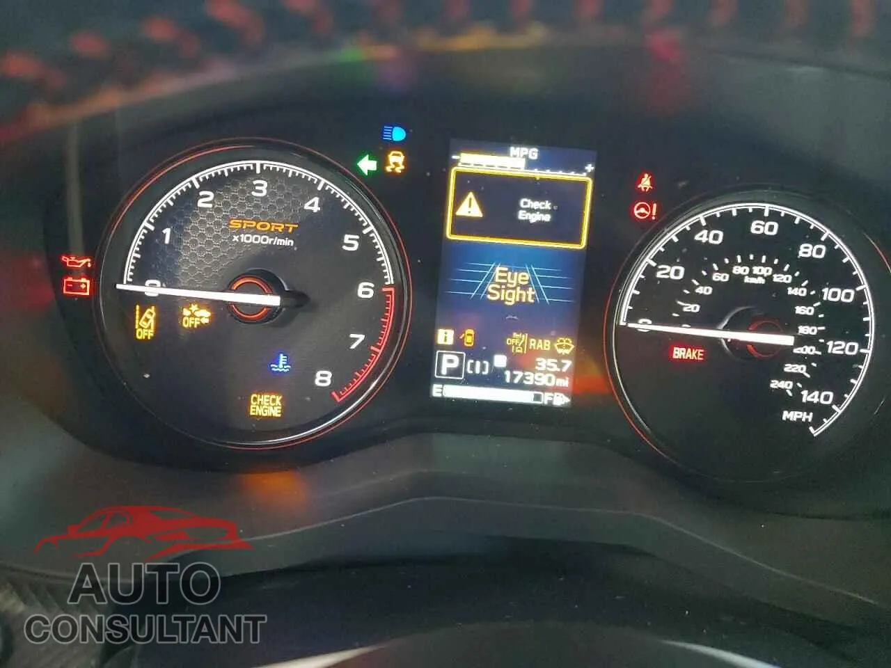 2024 SUBARU FORESTER Damaged VIN JF2SKAGC7RH463567 – trunk area