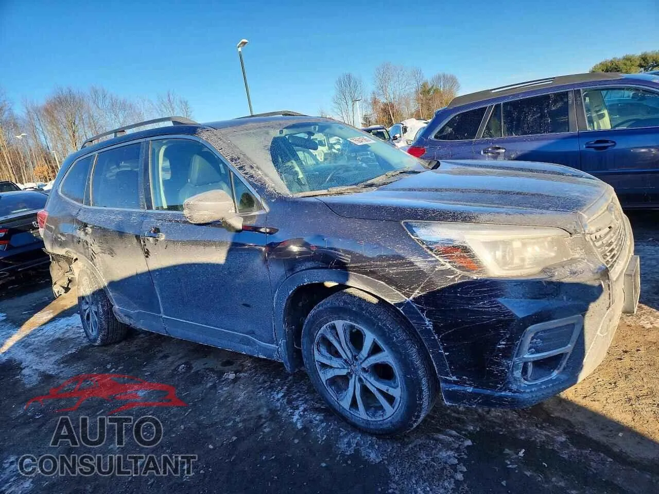 2019 SUBARU FORESTER Damaged VIN JF2SKASC0KH484936 – dashboard