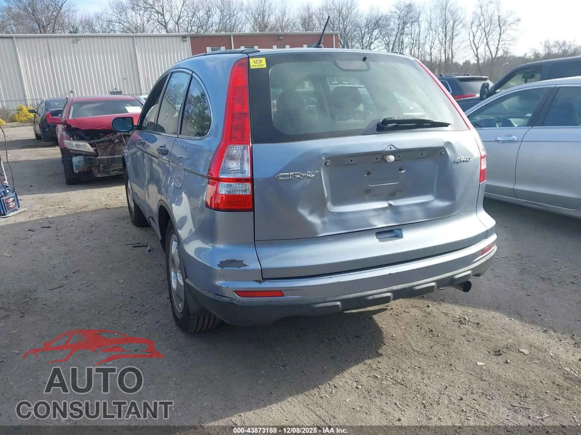 2011 HONDA CR-V Damaged VIN JHLRE4H39BC031217 – side profile 2011 HONDA CR-V Damaged VIN JHLRE4H39BC031217 – side profile
