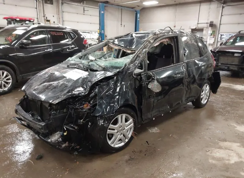 2008 HONDA Fit Used VIN JHMGD38678S032648 – side profile