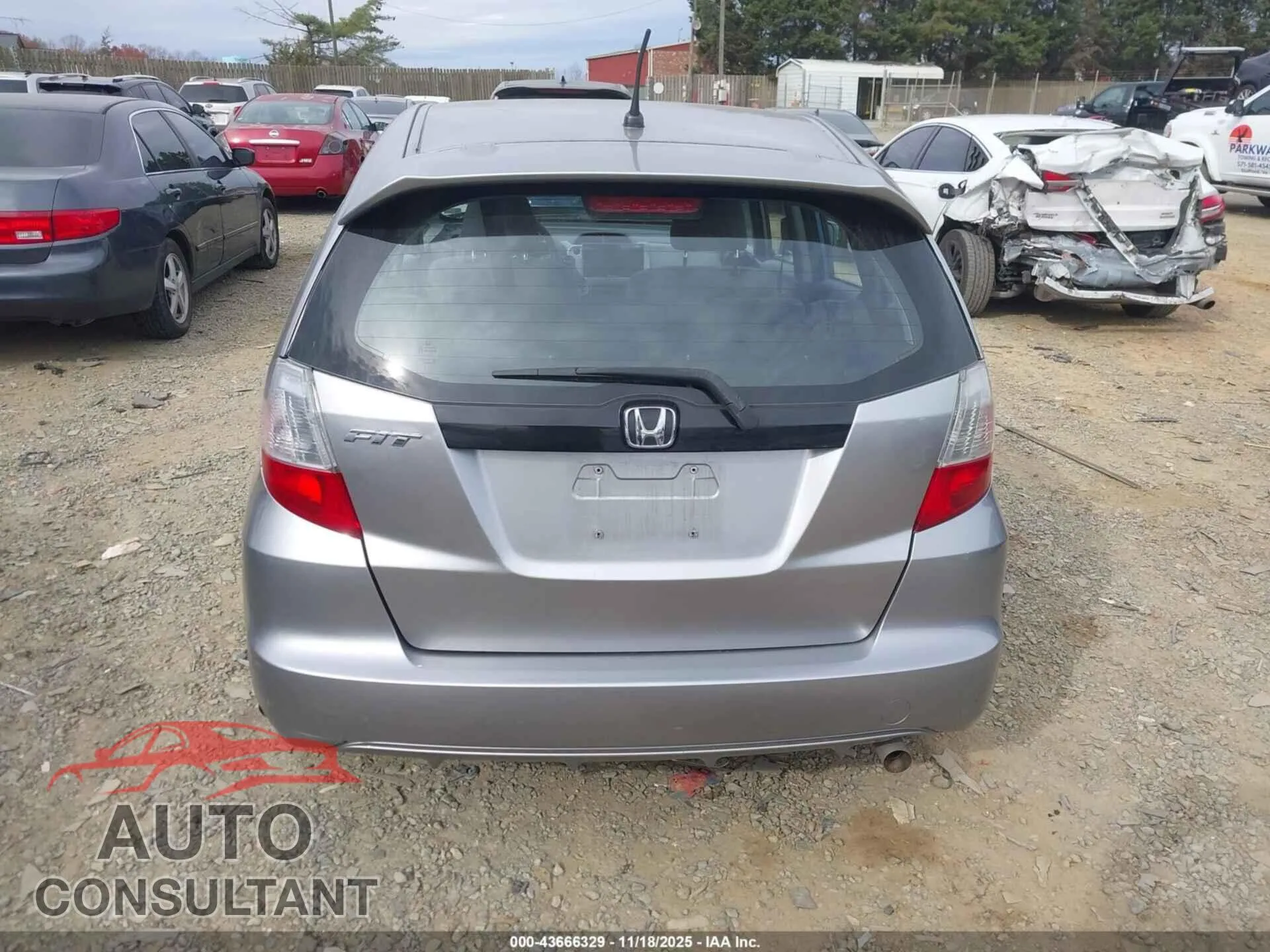 2009 HONDA FIT Damaged VIN JHMGE88239S000658 – photo 16