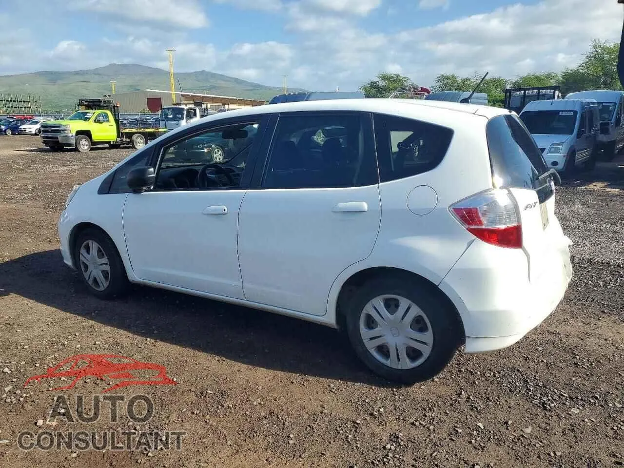 2009 HONDA FIT Damaged VIN JHMGE88239S067115 – rear exterior