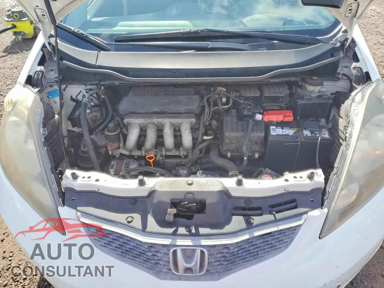 2009 HONDA FIT Damaged VIN JHMGE88239S067115 – photo 12