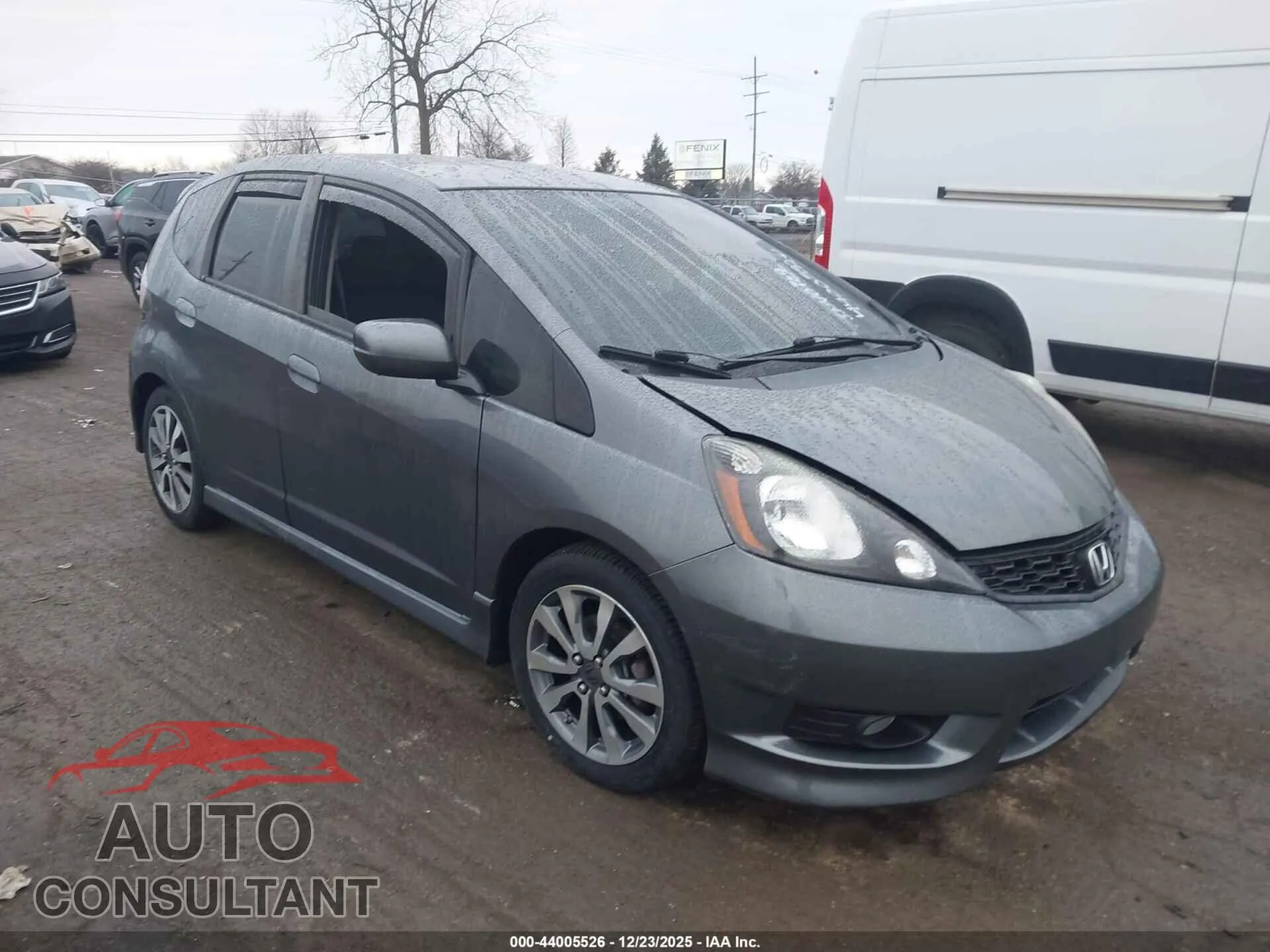 2012 HONDA FIT VIN JHMGE8G52CC016332