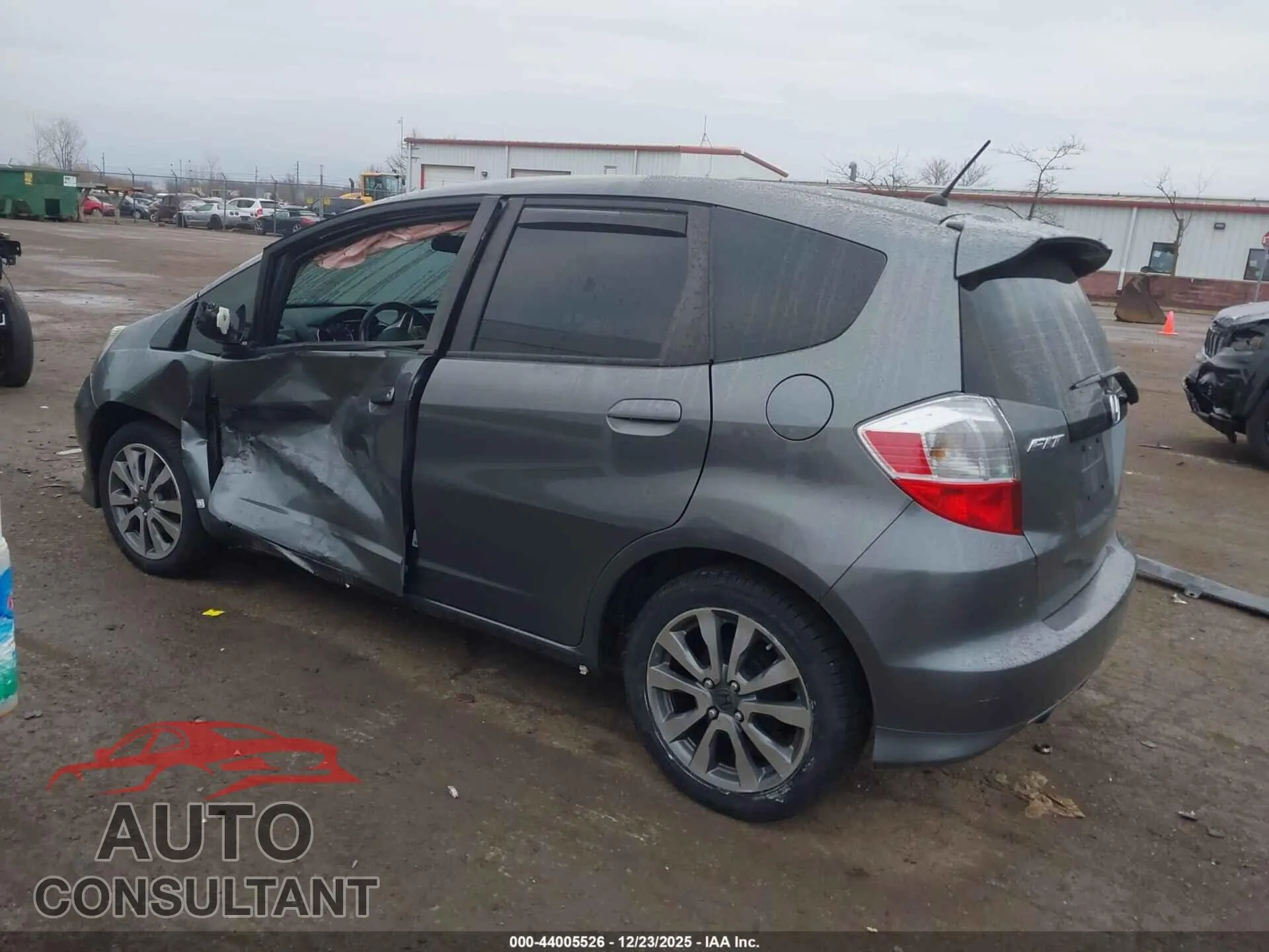2012 HONDA FIT Damaged VIN JHMGE8G52CC016332 – photo 15