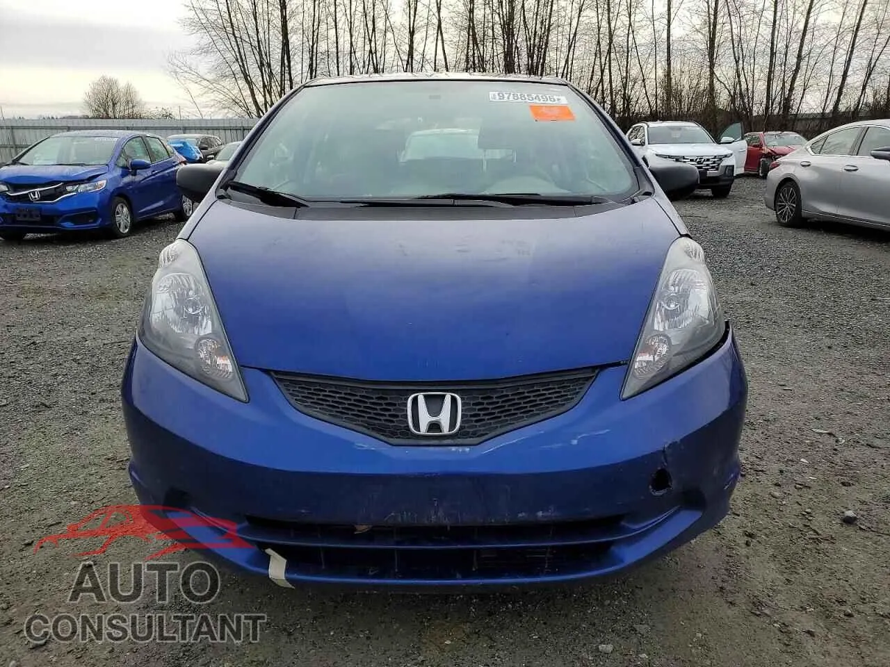 2010 HONDA FIT Damaged VIN JHMGE8H22AC007907 – interior seats