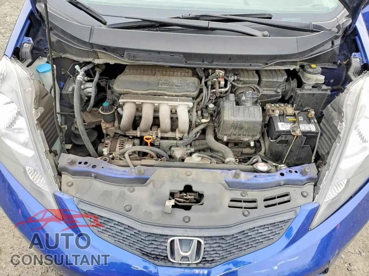 2010 HONDA FIT Damaged VIN JHMGE8H22AC007907 – photo 12