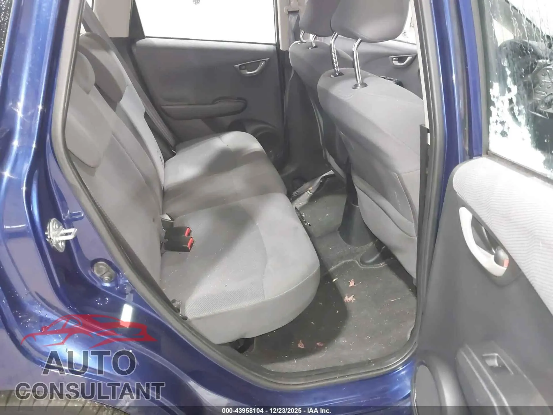 2012 HONDA FIT Damaged VIN JHMGE8H30CC026631 – undercarriage