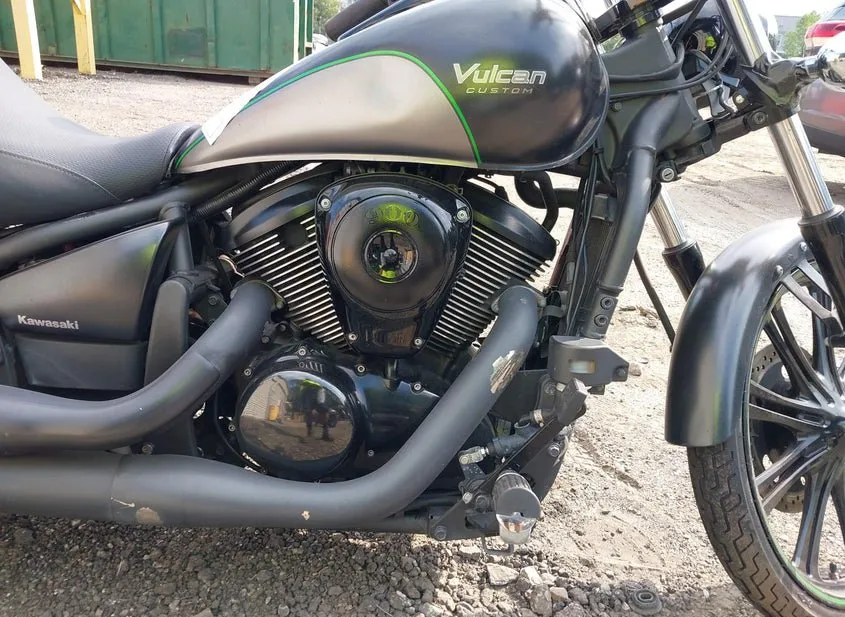 2017 Kawasaki Vulcan 900 Used VIN JKAVN2C11HA068556 – front exterior 2017 Kawasaki Vulcan 900 Used VIN JKAVN2C11HA068556 – front exterior