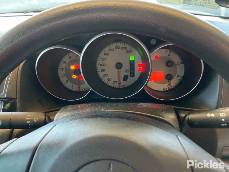 2008 Mazda 3 Damaged VIN JM0BK10F200460107 – engine bay