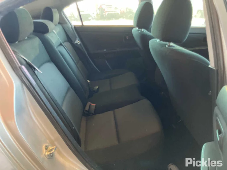 2008 Mazda 3 Damaged VIN JM0BK10F200460107 – trunk area