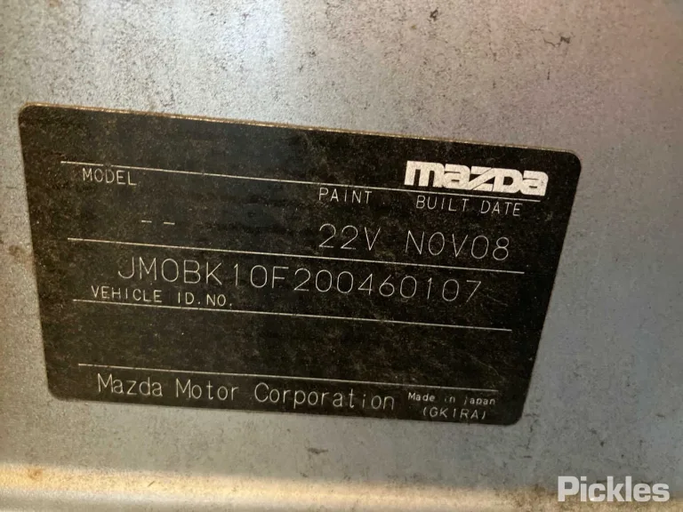 2008 Mazda 3 Damaged VIN JM0BK10F200460107 – photo 29