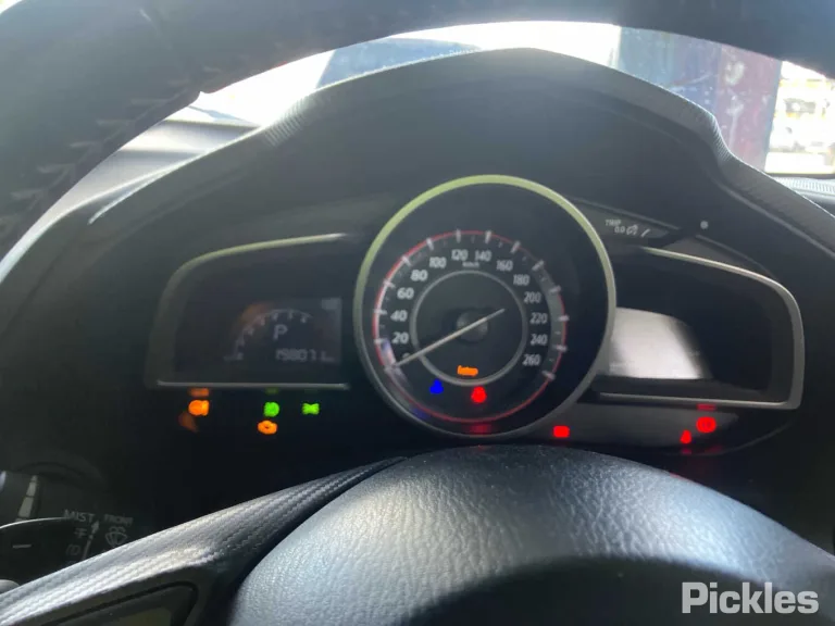 2015 Mazda 3 Damaged VIN JM0BM547810172673 – rear exterior
