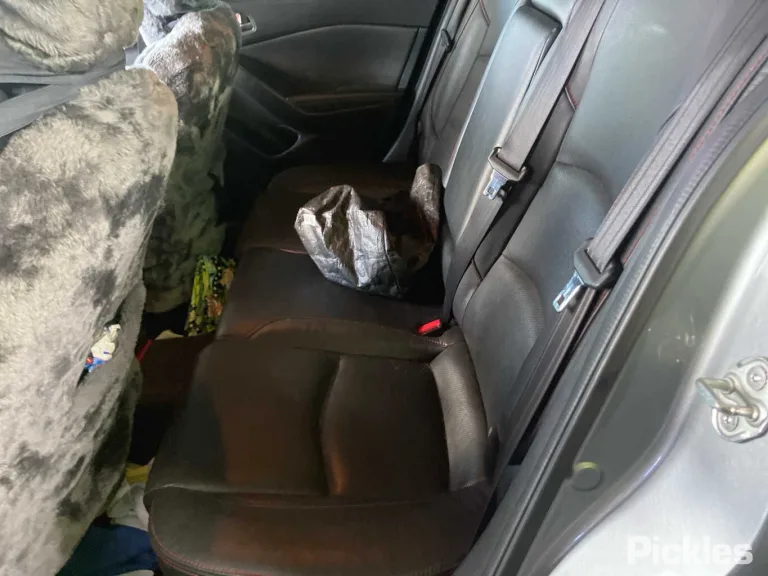 2015 Mazda 3 Damaged VIN JM0BM547810172673 – trunk area