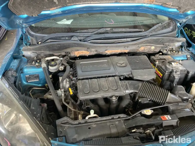 2011 Mazda 2 Damaged VIN JM0DE10Y2C0221248 – side profile