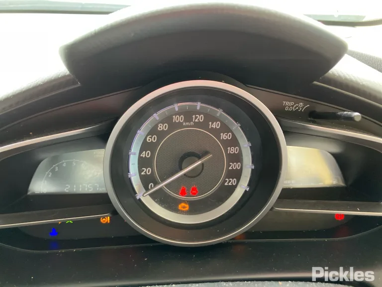2015 Mazda CX-3 Damaged VIN JM0DK2W7600101069 – engine bay