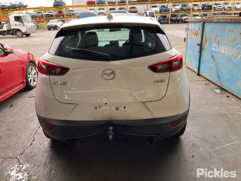 2015 Mazda CX-3 Damaged VIN JM0DK2W7600101069 – trunk area