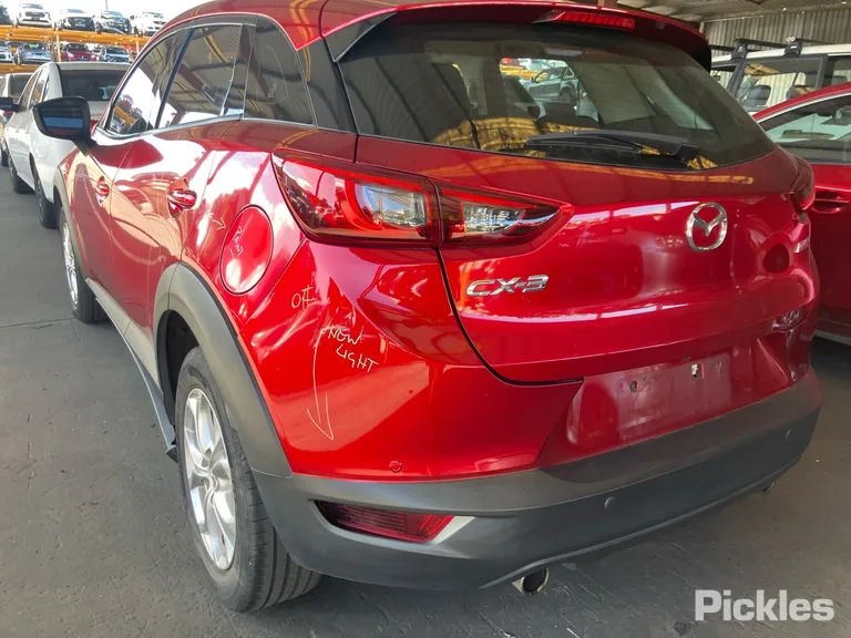 2020 Mazda CX-3 Used VIN JM0DK2W7A01553588 – engine bay