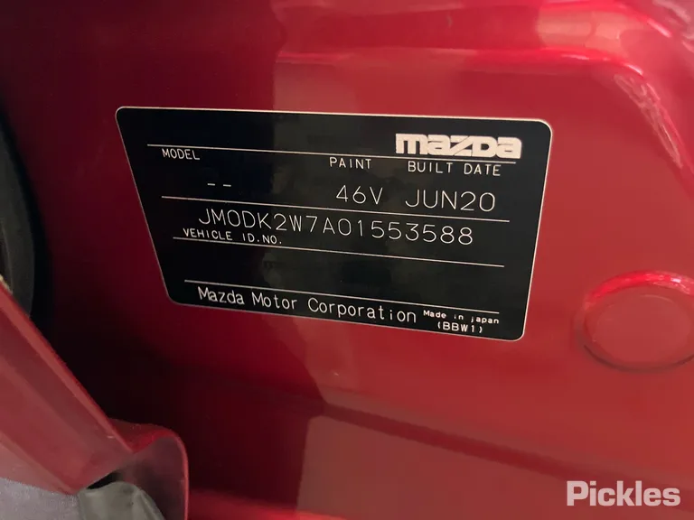2020 Mazda CX-3 Used VIN JM0DK2W7A01553588 – exterior detail