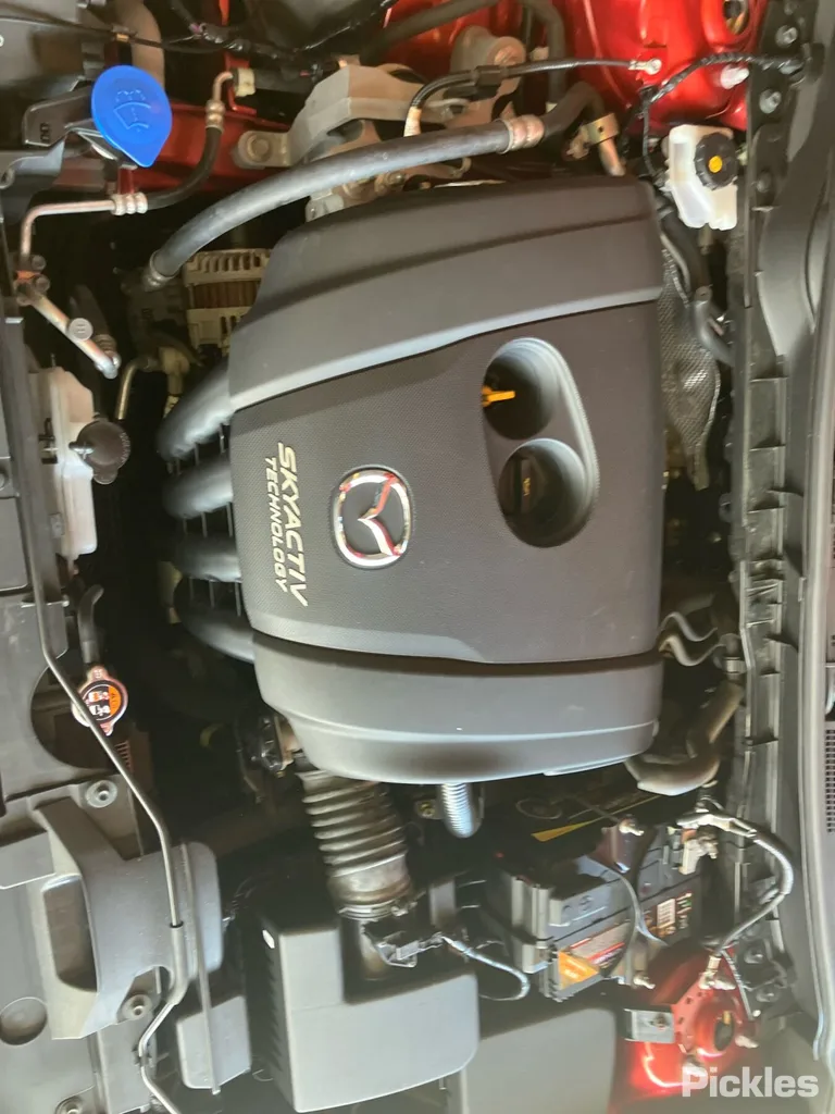2020 Mazda CX-3 Used VIN JM0DK2W7A01553588 – trunk area