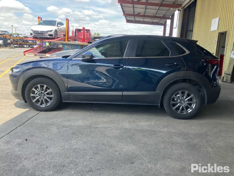 2022 Mazda CX-30 Damaged VIN JM0DM2W7A00211255 – engine bay