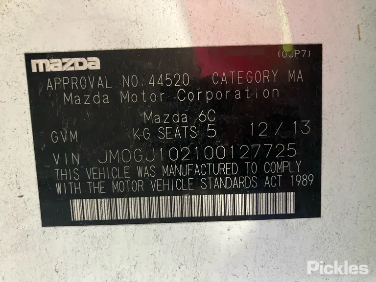 2013 Mazda 6 Used VIN JM0GJ102100127725 – photo 12 2013 Mazda 6 Used VIN JM0GJ102100127725 – photo 12