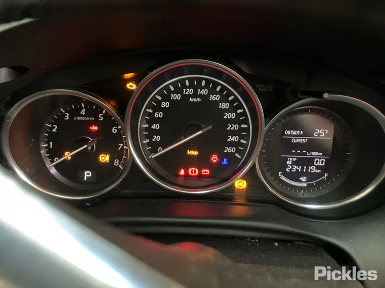 2014 Mazda CX-5 Used VIN JM0KE103100256693 – engine bay