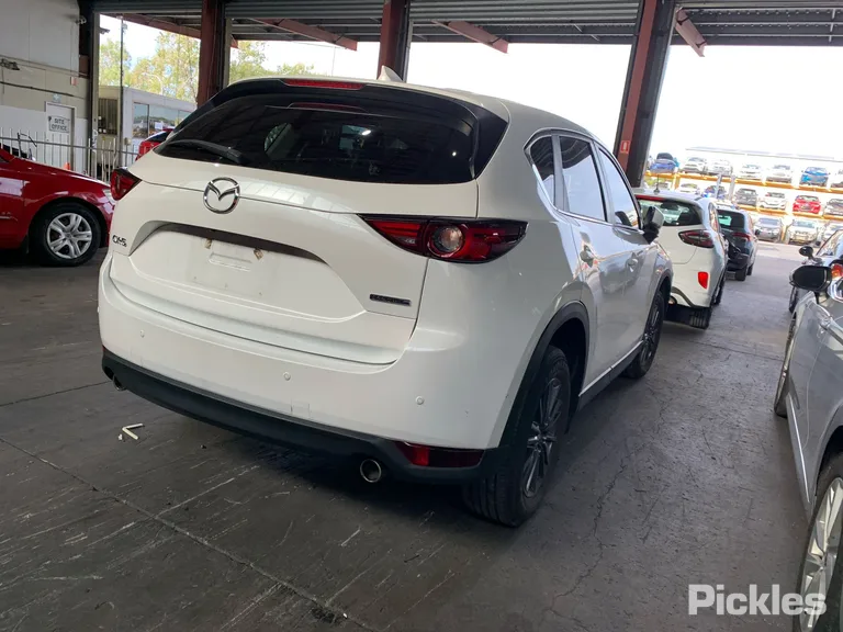 2021 Mazda CX-5 Used VIN JM0KF2W7A00667096 – engine bay