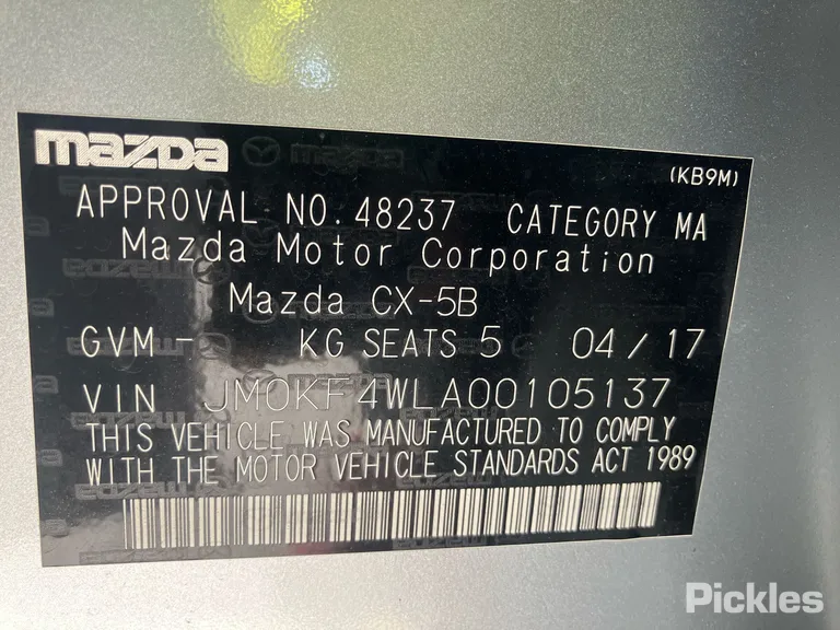 2017 Mazda CX-5 Used VIN JM0KF4WLA00105137 – photo 28