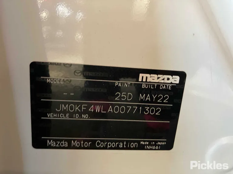 2022 Mazda CX-5 Used VIN JM0KF4WLA00771302 – dashboard