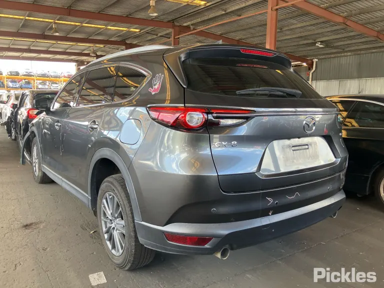 2020 Mazda CX-8 Damaged VIN JM0KG2WLA00301931 – engine bay