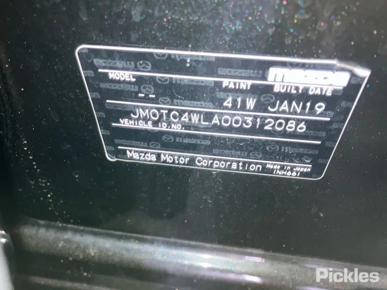2019 Mazda CX-9 Used VIN JM0TC4WLA00312086 – odometer reading