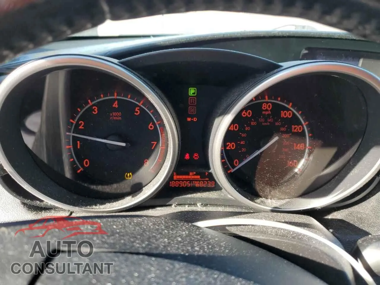 2010 MAZDA MAZDA3 Damaged VIN JM1BL1H51A1171020 – trunk area