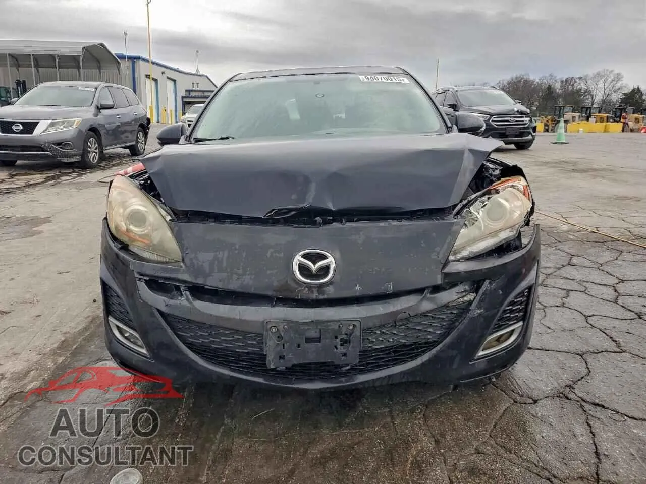 2010 MAZDA MAZDA3 Damaged VIN JM1BL1H54A1196414 – interior seats