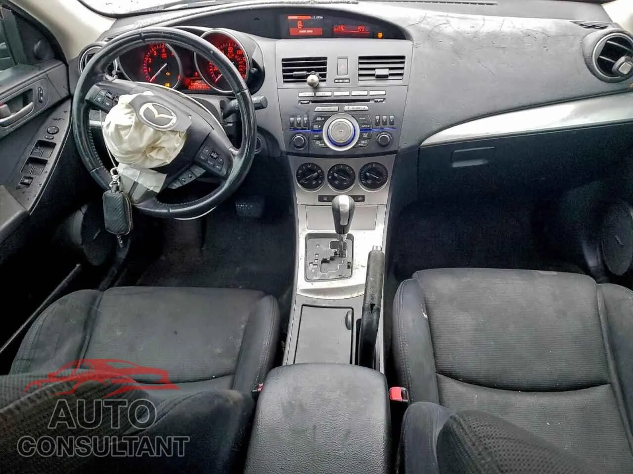 2010 MAZDA MAZDA3 Damaged VIN JM1BL1H54A1196414 – undercarriage