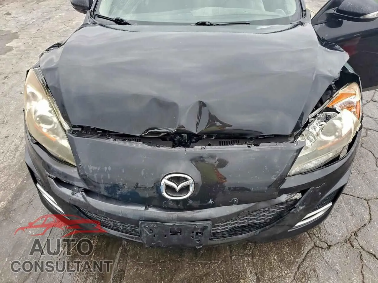 2010 MAZDA MAZDA3 Damaged VIN JM1BL1H54A1196414 – photo 11