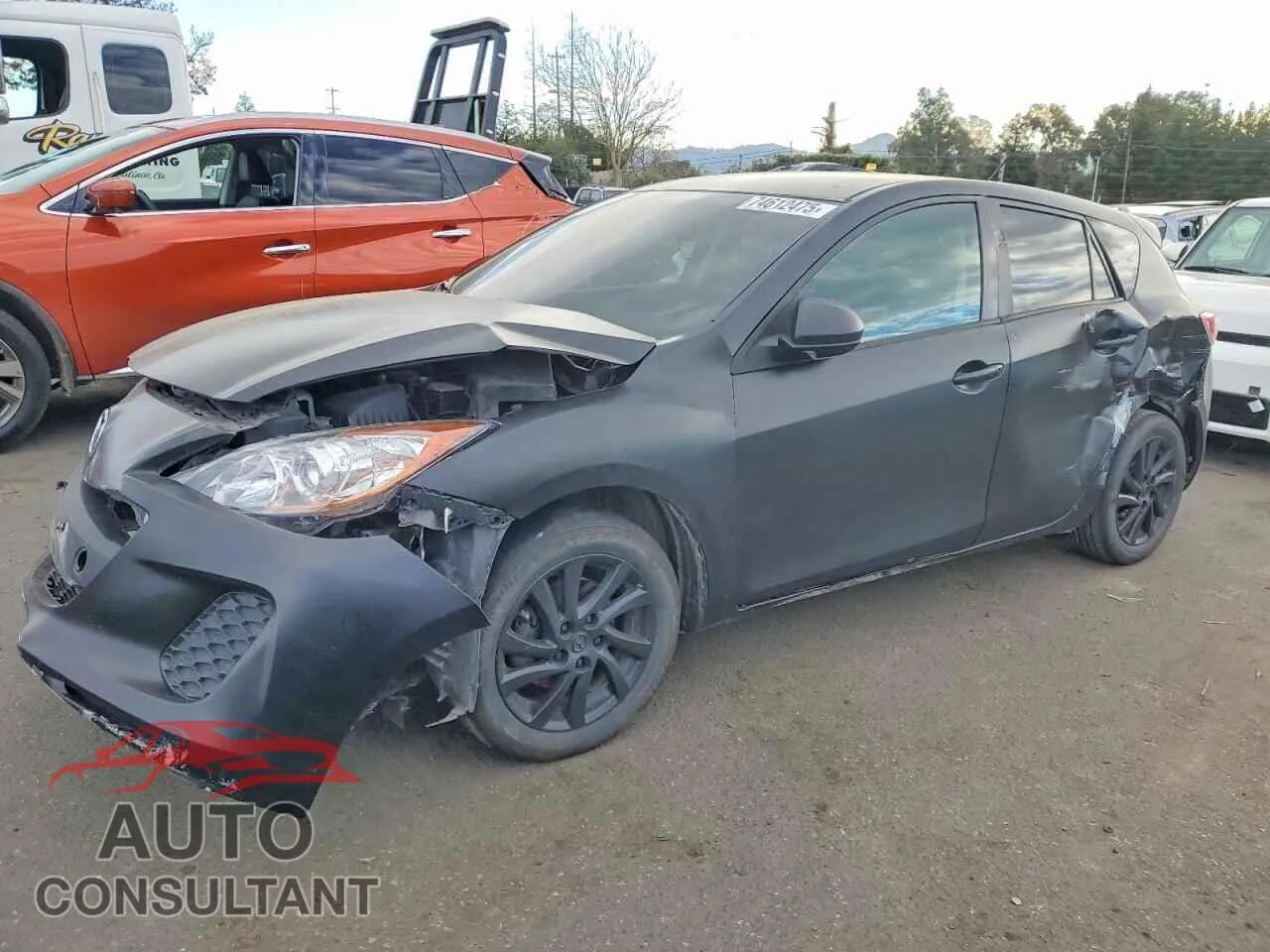 2012 MAZDA 3 VIN JM1BL1L81C1647139