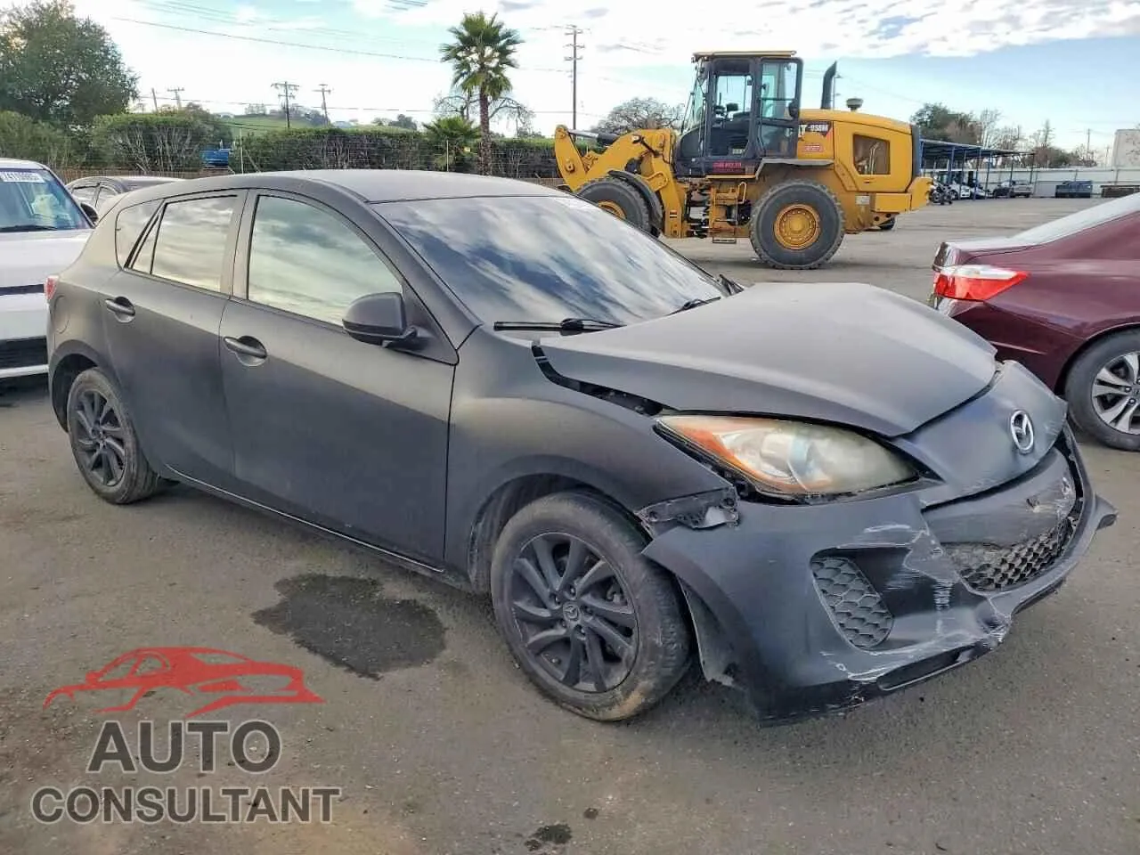 2012 MAZDA 3 Damaged VIN JM1BL1L81C1647139 – dashboard